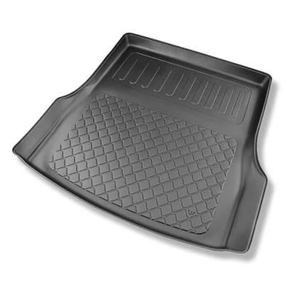 Immagine di Mossa vasca baule compatibile con Tesla Model S Liftback (07.2012 12.2020) tappetino per bagagliaio tappeto auto G