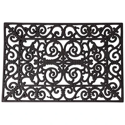 Immagine di Esschert Design Zerbino rettangolare, offerto di varie dimensioni, colore: Nero