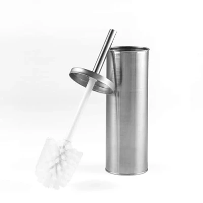 Immagine di Beldray LA059451SSFEU7 Supporto per WC Spazzola La Pulizia della Ciotola Toilette, Acciaio Inossidabile, Grey
