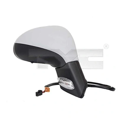 Immagine di Specchio retrovisore esterno Tyc 326 0088 Sx con la prima mano per regolazione elettrica specchio, convesso, termico PEUGEOT: 207 Hatchback, CC