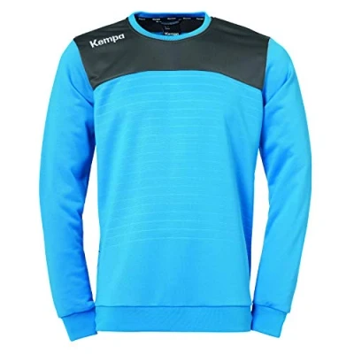 Immagine di Kempa Top da Uomo Emotion 2.0 Training Top, Uomo, Oberbekleidung, 200214914, Vene Blu/Giallo Lime, 4XL