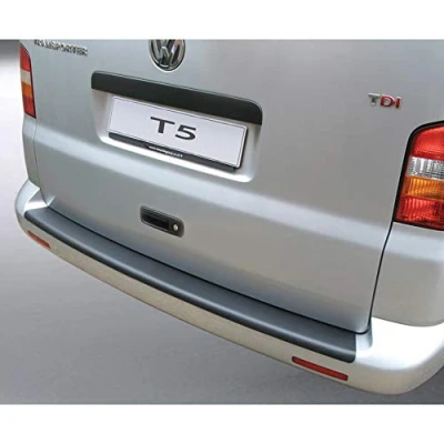 Immagine di RGM Protezione paraurti Posteriore ABS Compatibile con Volkswagen Transporter T5 2003 2012 Nero
