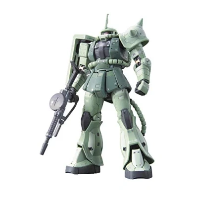 Immagine di RG Mobile Suit Gundam MS 06F Mass Production Zaku 1/144 Scale Color Coded Plastic Model
