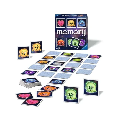 Immagine di Ravensburger Memory® Emotions, Gioco Da Tavolo, Memory per Bambini 3 Anni o più, 64 carte, 2 a 8 giocatori, Versione italiana