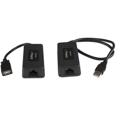 Immagine di Startech.com Extender Ethernet USB a 1 Porta Via Cat5/Cat6 Fino 40 m (USB110EXT2)