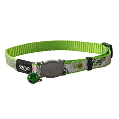 Immagine di Rogz Catz ReflectoCat Collare, colore: Lime