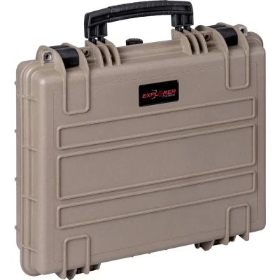 Immagine di Explorer Cases Valigetta portaoggetti outdoor 4412HL.D desert tan with pick &amp; pluck foam (L x A P) 45 35 13 cm Sabbia