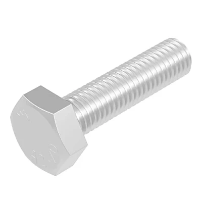 Immagine di SECCARO Viti a testa esagonale, M4 x 16 mm, in acciaio inox V2A VA A2, DIN 933/ISO 4017, esagonali esterni, 20 pezzi