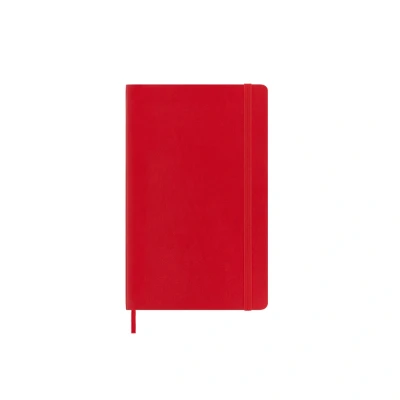 Immagine di Moleskine Taccuino Large Quadretti Copertina Morbida Rosso Scarlatto