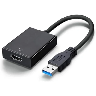 Immagine di GERUI Adattatore USB a HDMI, 3.0/2.0 HDMI Video Adapter HD 1080P Cavo Grafica Convertitore per PC, Laptop HDTV Compatibile con Windows XP/10/8/7