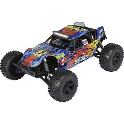 Immagine di Reely Stagger Brushed 1:10 Automodello Elettrica Buggy 4WD 100% RtR 2,4 GHz incl. Batteria, caricatore e batterie telec