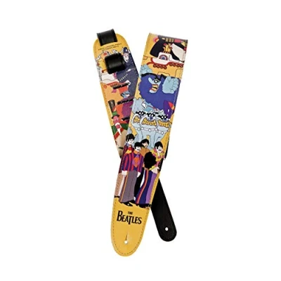 Immagine di Tracolla per chitarra Planet Waves Beatles 25LB06, Yellow Submarine, Sottomarino giallo, Small Medium Large X 2X