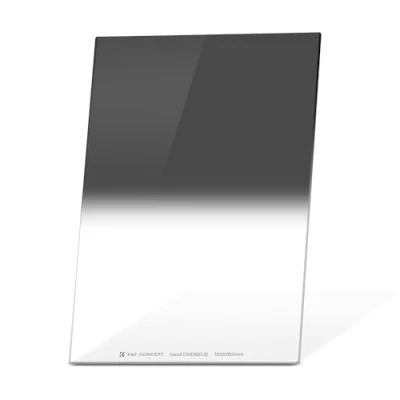 Immagine di K&amp;F Concept Nano X Filtri a Lastra Hard GND 8 (0.9) da 100x150mm in Vetro Ottico con 28 Strati Rivestimento Compatibile Porta per Lente