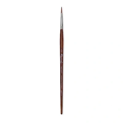 Immagine di Raphael Precision Synthetic Sable, Watercolor And Mixed Media Brush, Short Handle, Series 8504, Round, Size 0