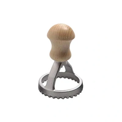 Immagine di Eppicotispai Timbro rotondo in alluminio con manico legno di faggio, 3 pollici