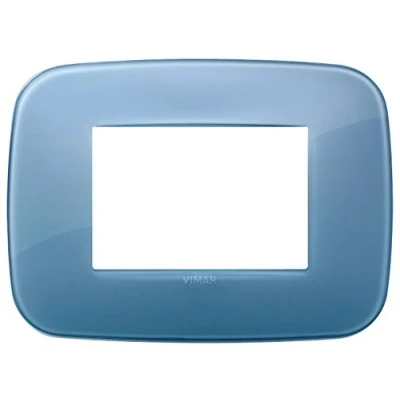 Immagine di Vimar 19683.64 Placca Round, 3 moduli