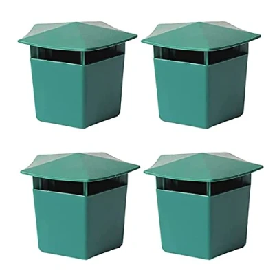 Immagine di Cenpek, 4 trappole per lumache in plastica, ecologiche, catturare e lumache, acchiappasogni, da giardino, acquari
