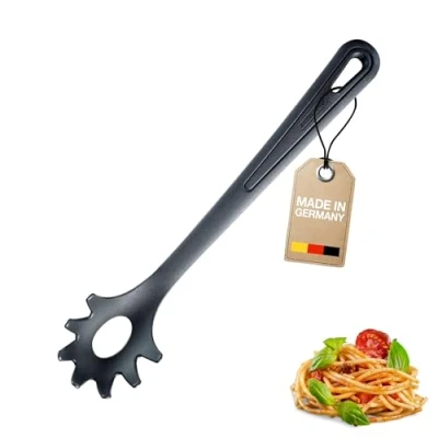 Immagine di Westmark Mestolo per spaghetti, Termo resistente fino a 270 C, PPA, Lunghezza: 30,5 cm, Gentle Plus, Nero, 28602275