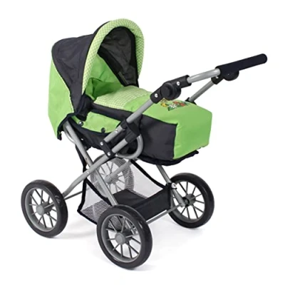 Immagine di Bayer Chic 2000 560 16 Passeggino combinato per bambole Leni, con borsa estraibile, colore: Verde