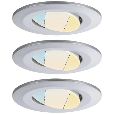 Immagine di Paulmann 93095 Calla WhiteSwitch Lampada LED da incasso (monocolore) 15 W Cromo (opaco)