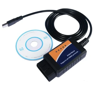 Immagine di Dezanyc ELM 327 OBD2 Adattatore OBDII USB con strumento per scanner PIC18F25K80