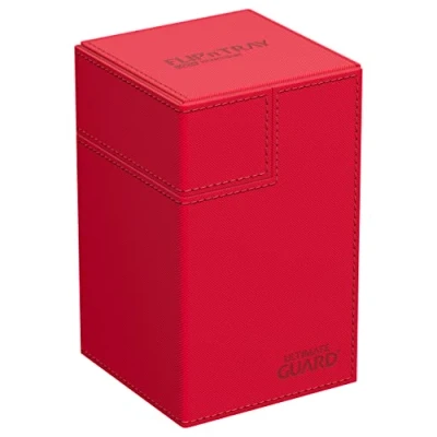 Immagine di Ultimate Guard Flip`n`Tray 100+ XenoSkin Monocolore rosso