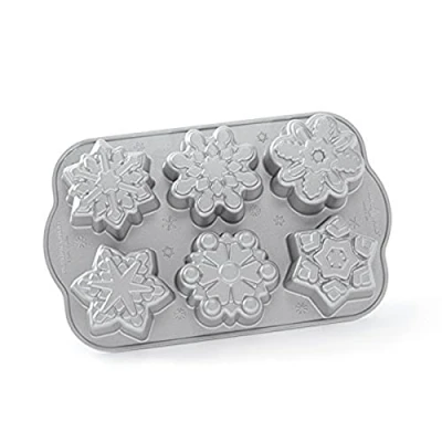 Immagine di Nordic Ware Stampo Frozen Snowlfake per torte con fiocco di neve