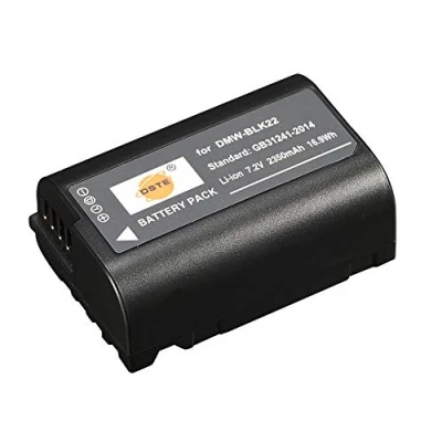 Immagine di DSTE DMW BLK22 Batteria ricaricabile agli ioni di litio compatibile con Panasonic Lumix S5 DC S5K S5GK