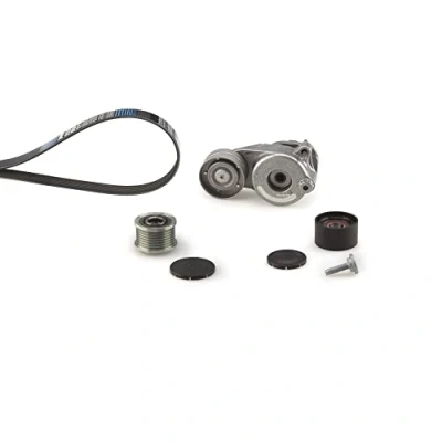Immagine di GATES K047PK2035 Kit cinghie Poly V con puleggia a ruota libera ThermalPro MERCEDES BENZ: Classe E Sedan, ML, R