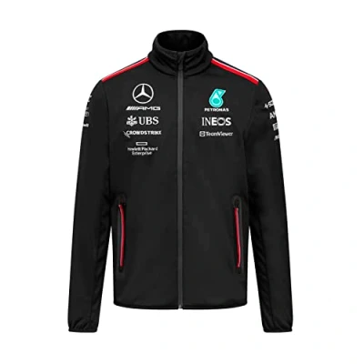 Immagine di Mercedes AMG Petronas Formula One Team Giacca softshell 2023 Nero Taglia: XL