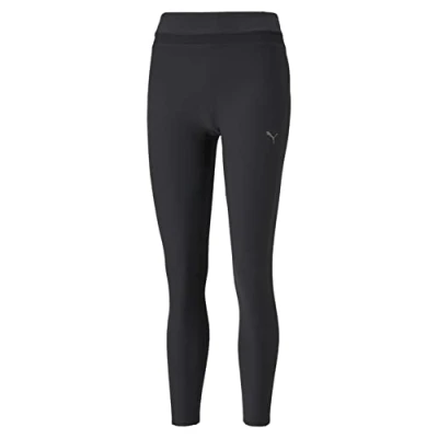 Immagine di PUMA Studio Yogini Luxe Mesh Inset Hw 7/8, Collant Donna, nero (Puma Black), L