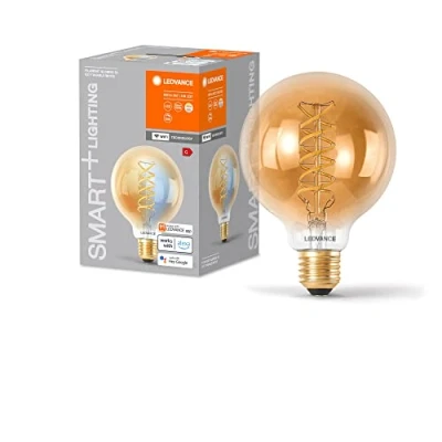 Immagine di LEDVANCE 4058075793972 LED (monocolore) ERP G (A G) E27 8 W = 60 Da bianco caldo a neutro (Ø x A) 95 mm 1 pz.