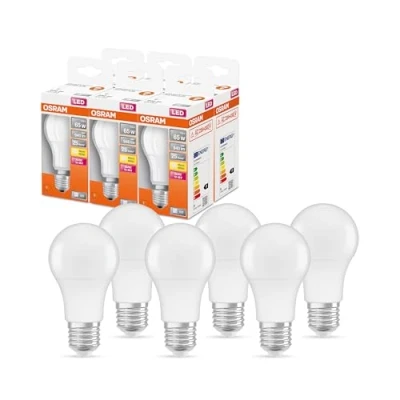 Immagine di OSRAM Lampada LED A65 STAR CLASSE Soprattutto tensioni basse o sistemi, AC/DC 12V 36V, ottimo campeggio, came giardino, 940 lm, sostituzione 65W, pacchetto a 6 persone