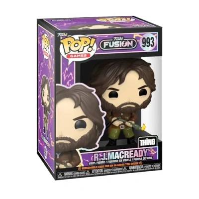 Immagine di Funko POP! Games: Fusion R.J MacReady The Thing Figura in Vinile da Collezione Idea Regalo Merchandising Ufficiale Giocattoli per Bambini e Adulti Video Games Fans