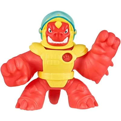 Immagine di Heroes Of Goo Jit Zu Galaxy Attack Hero Pack Super Gooey Solar Blast Blazagon With Flip Up Visor, Perfect Christmas / Birthday Present For 4 To 8 Year Olds, Squishy, Stretchy Tactile Play