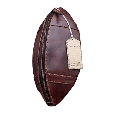 Immagine di THUMBS UP! (Pelle American Calcio accessoire Trousse di Toilette Uomo, Marrone, Fr: Taglia Unica (Taglia Produttore: Unica)