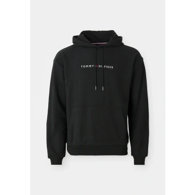 Immagine di Tommy Hilfiger Original Hoodie Maglia del pigiama, Uomo, Taglia: XL, Black