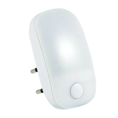 Immagine di Electraline 58316 Luce Notturna Bambini di Cortesia LED con Interruttore On/Off, Bianco