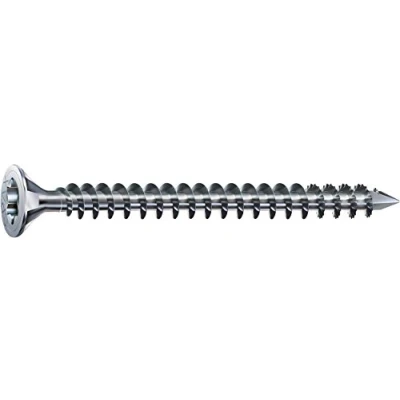 Immagine di Spax 1201010802805 Viti per legno, 8,0 x 280 mm, T STAR plus, testa svasata con nervature, filettatura completa, punta CUT, WIROX A3J, 50 pezzi