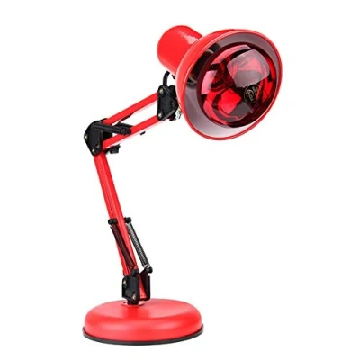 Immagine di Lampada Fisioterapia 275W a Raggi Infrarossi Radiatore TDP Stimola la Circolazione Sanguigna, Allevia il Dolore, Durevole