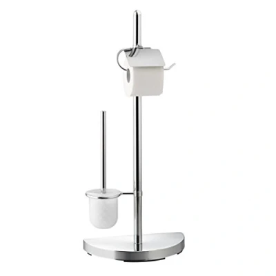 Immagine di Axentia Lianos Porta scopini, Acciaio Cromato, Argento, 32,5 x 76 17,5 cm
