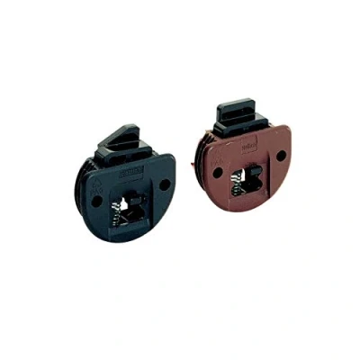Immagine di Hettich 25123 Slide Line 55 Guida con chiavistello molleggiato, in plastica, Colore: Marrone