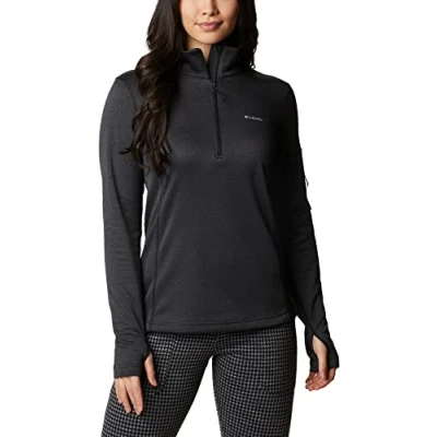 Immagine di Columbia W Park View Grid Fleece 1/2 Zip Felpa In Pile per Donna