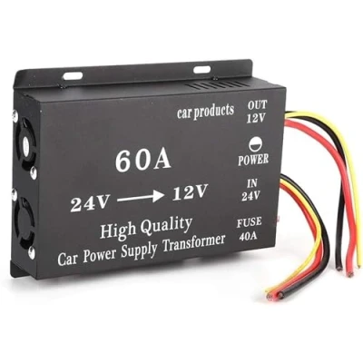 Immagine di KSTE 720W 60A 24V a 12V DC di alimentazione Compatible with auto Elecric Buck convertitore dell&#039;adattatore del trasformatore