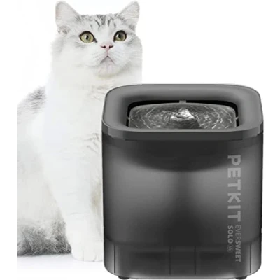 Immagine di PETKIT CYBERTAIL Fontanella per Gatti, Gatti Pompa dell&#039;Acqua Senza Fili,25dB Silenziosa,Fontanella Cani,3.0 Aggiornare l&#039;elemento Filtrante,1.8 L(Non Base Wireless)