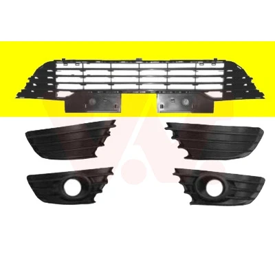 Immagine di VAN WEZEL 0970590 Griglia Paraurti anteriore CITROËN: C4 Coupe, I Hatchback