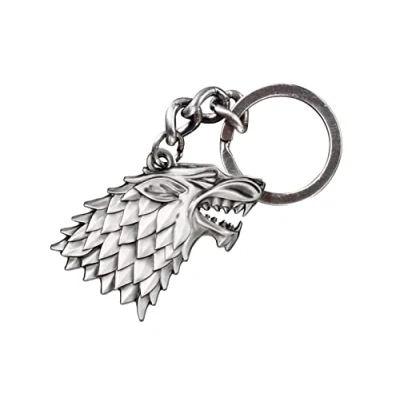 Immagine di Game of Thrones La Nobile Collezione Stark Sigil Keychain