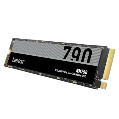 Immagine di Lexar NM790 8TB SSD Interno, M.2 2280 PCIe Gen4x4 NVMe SSD, Fino a 7400MB/s in Lettura, 6500MB/s Scrittura, Disco Stato Solido per PS5, PC, Laptop e Giocatori