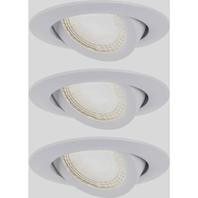 Immagine di Paulmann 92985 EBL 3stepdim Lampada LED da incasso Kit 3 (monocolore) 4.8 W Bianco