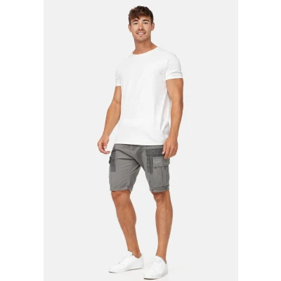 Immagine di Indicode Jeans Jaramillo Shorts, Uomo, Taglia: XL, Pewter